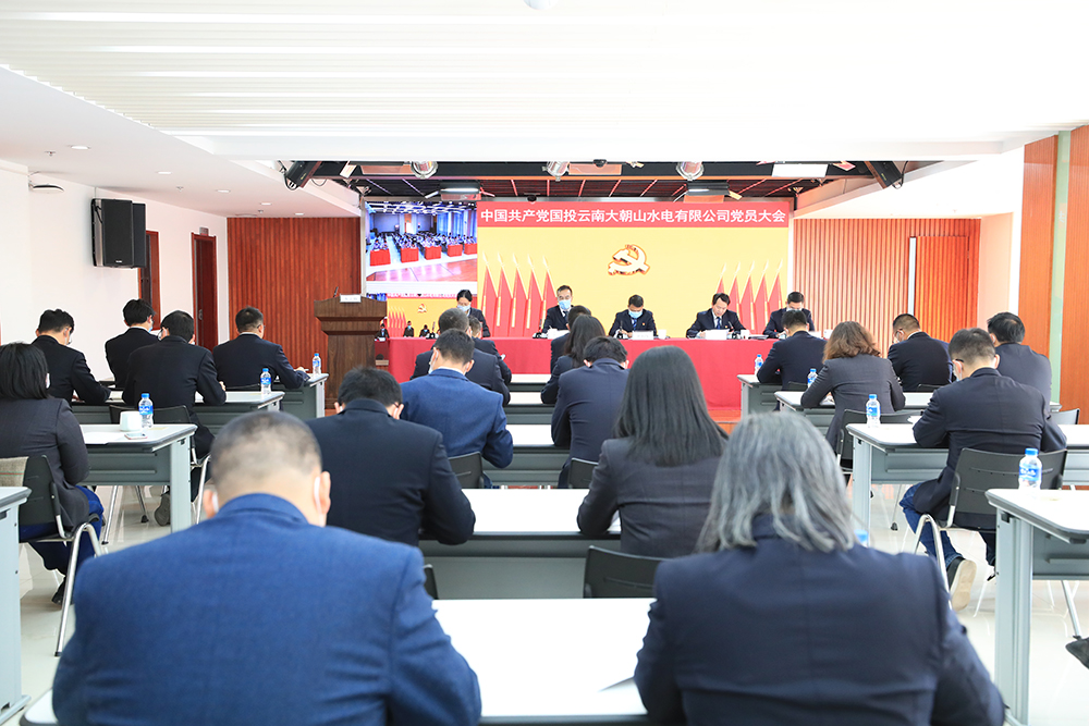 中国共产党国投云南bat365在线平台党员大会胜利召开